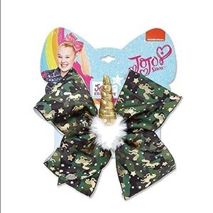 JoJo Siwa Camo Unicorn Hair Bow Justice Exclusive